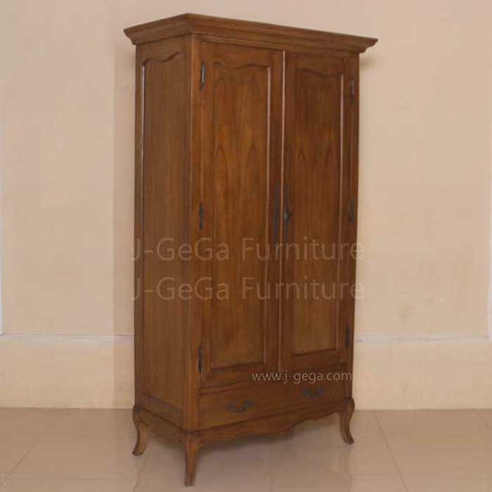 Lemari Pakaian 2 Pintu 1 Laci Minimalis By J GeGa Furniture
