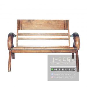 Sedan Wood Chair 2 Seater (MBN 002 W)